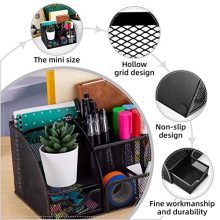 MDHAND Office Desk Organizers and Accessories, Mesh Desk Organizer