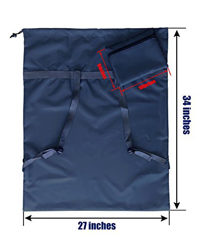 HOLYLUCK Extra Large Laundry Bag [26''x34''] Sturdy rip and Tear Resistant Polyester