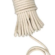Household Essentials 04800 All-Purpose Cotton Clothesline Rope | 100Ft Length | 3/16-Inch Dia.
