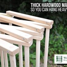 Medium Wooden Clothes Drying Rack by Benson Wood Products