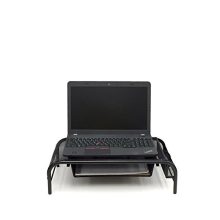 Organize with Mind Reader Metal Mesh Monitor Stand!