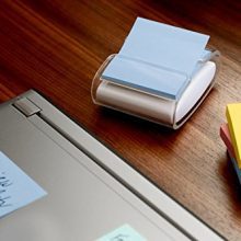 Post-it Pop-up Note Dispenser, White, Includes one pad of accordion-style