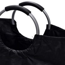 Collapsible Fabric Laundry Hamper - Portable, Foldable Large Capacity Laundry