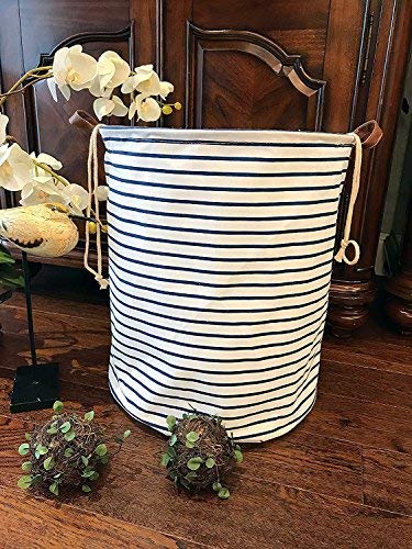 DOKEHOM 17.7-Inches Large Laundry Basket (9 Colors), Drawstring Waterproof