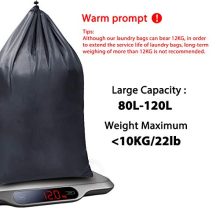 WOWLIVE 2 Pack Extra Large Laundry Bag Rip-Stop Nylon Travel Bag