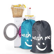 iLiveX Laundry Bag, 2 Pack Extra Large Travel Laundry Bags, Ripstop Dirty Clothes