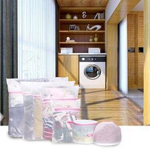 7Pcs Mesh Laundry Bags,Travel Storage Organize,Laundry Bra Lingerie Mesh