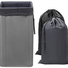 WOWLIVE Large Laundry Hamper Collapsible with 2 Removable Laundry Bags