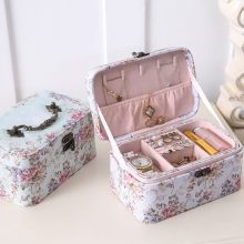 Makeup Organizer Women Travel Jewelry Bo