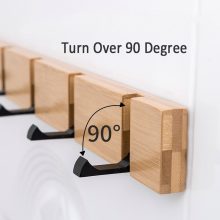 Fashion Home Decor Nailless Folding Coat Hook Hallway