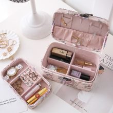 Makeup Organizer Women Travel Jewelry Bo