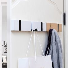 Fashion Home Decor Nailless Folding Coat Hook Hallway