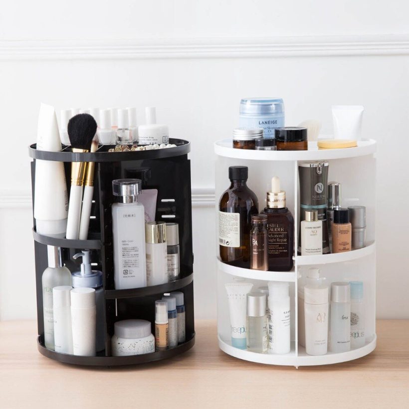 Jewelry Organizer Container Case Desktop Storage Rack