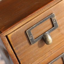 Solid Wood Vintage Large Jewelry Box