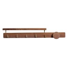 Wood Hanger Wall Hat Rack