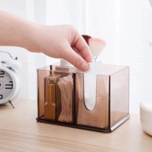 Plastic Makeup Organizer Transparent Cosmetics Storage