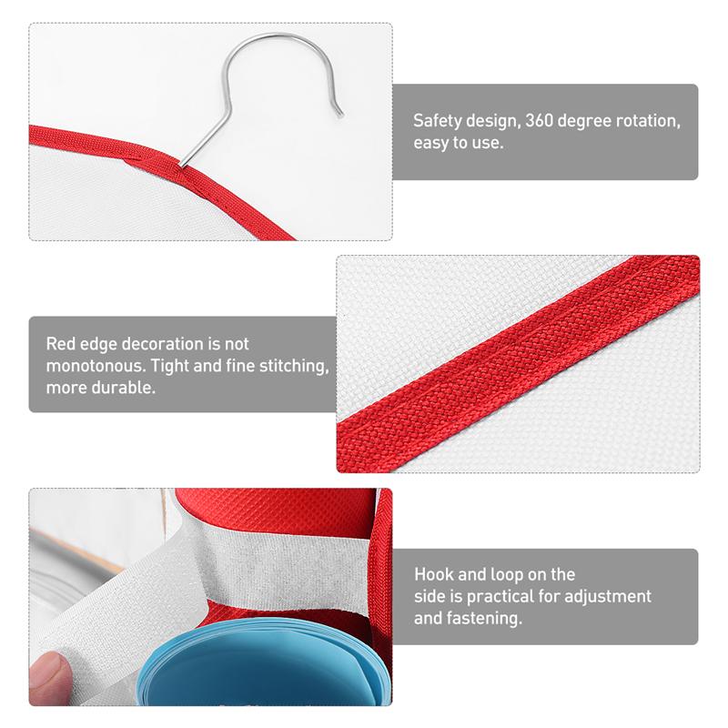Wrapping Paper Storage Wall Hanging Bag