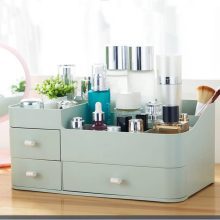 Beauty Storage Box - Versatile Plastic Makeup Organizer for Cosmetics and Jewelry