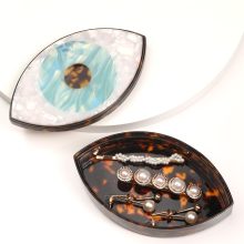 Handmade Evil Eye Acetate Jewelry Box Eye Shaped