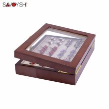 Glass Cufflinks Box for Men High Quality