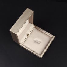 High-end Gold Leather Jewelry Box Jewelry Storage