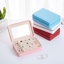 Jewelry Box Organizer Display Storage Leather Large Big