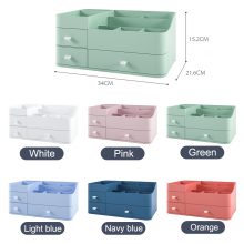 Beauty Storage Box - Versatile Plastic Makeup Organizer for Cosmetics and Jewelry