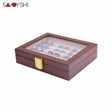 Glass Cufflinks Box for Men High Quality