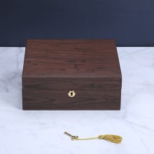 Wooden Jewelry Box Women with Lock