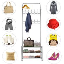 Hanger Tree Shaped Metal Steel Tube Coat Hanger Shoe