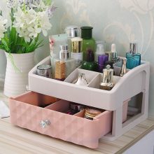 Plastic Drawer Makeup Organizer Cosmetic Beauty Box
