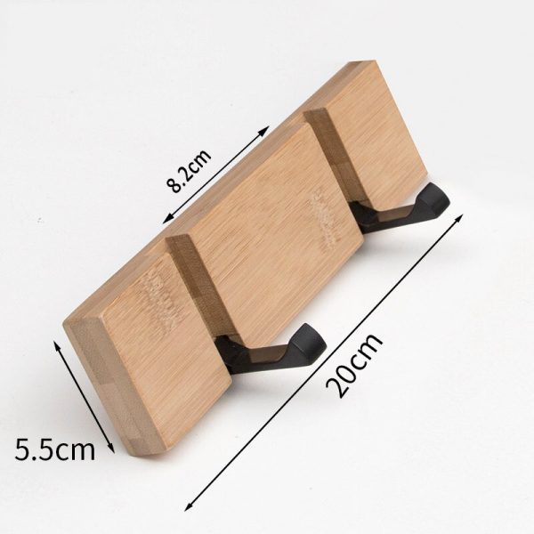 Fashion Home Decor Nailless Folding Coat Hook Hallway