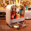 Large Capacity INS Makeup Organizer - Elegant Cosmetic Storage Box with Clear Drawers