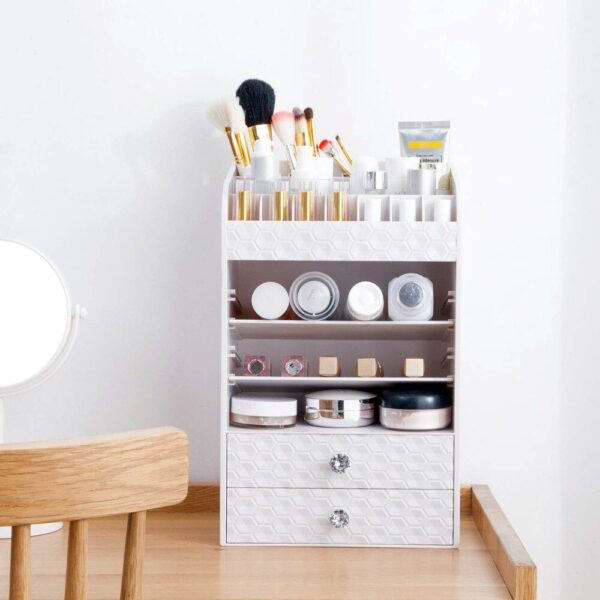 Large Makeup Organizer Cosmetic Storage Box Skin Care