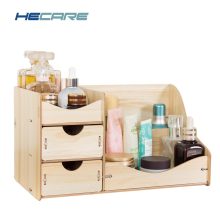 Wooden Cosmetic Organizer Home Makeup Organizer