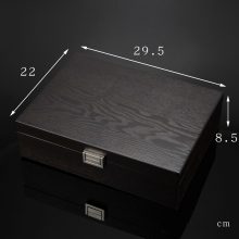 Exquisite Jewelry Box Women Leather Packaging Necklace Rings