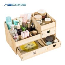 Wood Cosmetic Organizer Diy Assembly Wooden