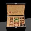 Exquisite Jewelry Box Women Leather Packaging Necklace Rings