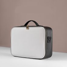 Storage Bag with Adjustable Compartments For Toiletry Brush Divider