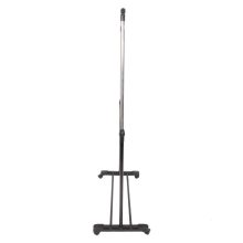 Dual-bar Vertical & Horizontal Stretching Stand Clothes Rack