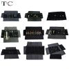 Jewelry Roll Bag Portable Carring Case Black Velvet