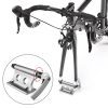 Explore Beyond Limits with the Portable Alloy Bicycle Front Rack Carrier - Quick Release, Versatile, and Ideal for Carrying Your Bike Anywhere