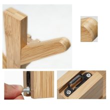 Stylish Bamboo Tree Shaped Wall-Mounted Coat Rack – 10 Hook Garment Hanger for Home Organization