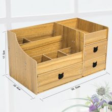 Wood Cosmetic Organizer Diy Assembly Wooden