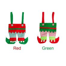 Decor Santa PantS Kids Wedding Packaging Reusable Treat