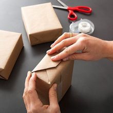 30m Brown Kraft Paper Roll: Your Versatile Gift Wrapping & Craft Companion