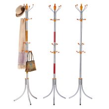 Hat Display Stand Floor Coat Rack Multi Hooks