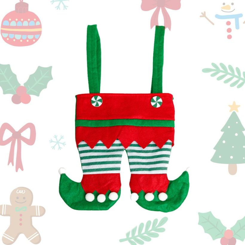 Treat With Handle Christmas Candy Bag Portable