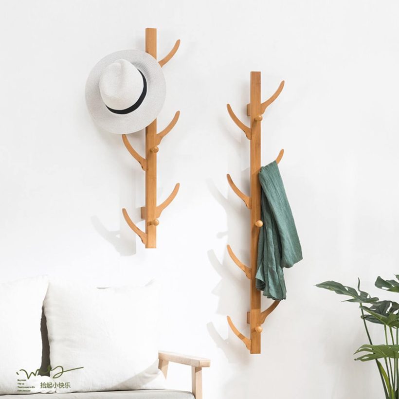 Rack All Hat Rack Bamboo