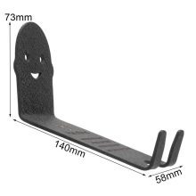 Maxfind Wall-Mounted Bicycle Hanger Rack – Sturdy Steel Bike Storage Solution for All Bike Types